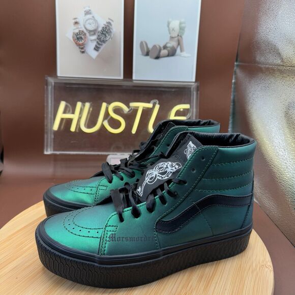 VANS Sk8-Hi Platform RB x Harry Potter Morsmordre Dark Arts Men Sz 5.5 - Picture 2 of 10